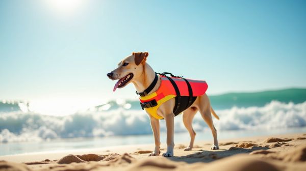 Équipement nautique pour chien : comment choisir le bon gilet de sauvetage